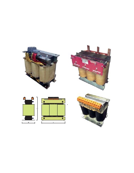 ELETRAS TRASFORMATORE TRIFASE TT00150