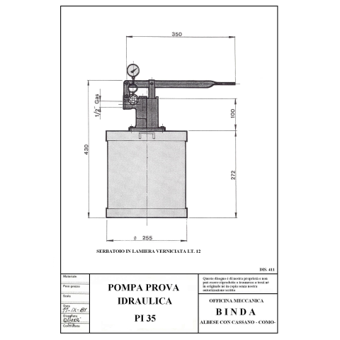 BINDA POMPA PI