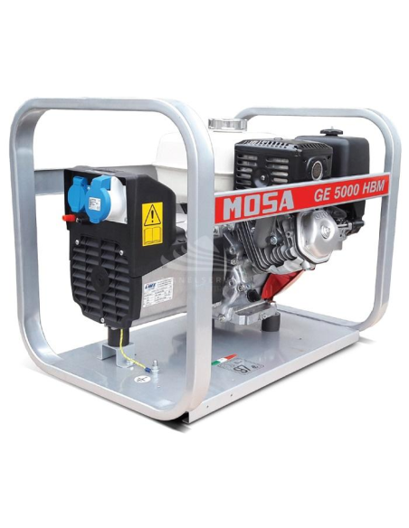 MOSA GE 5000 HBM - Portable and compact generator with single-phase power 3.6 KW