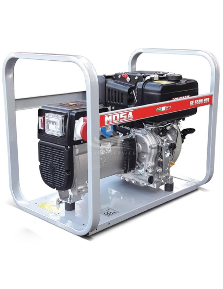 MOSA GE 6500 YDT - Gruppo elettrogeno portatile e compatto con potenza trifase da 4.6 KW