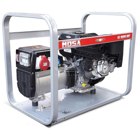 MOSA GE 8000 BBT - Gruppo elettrogeno portatile e compatto con potenza trifase da 5.6 KW