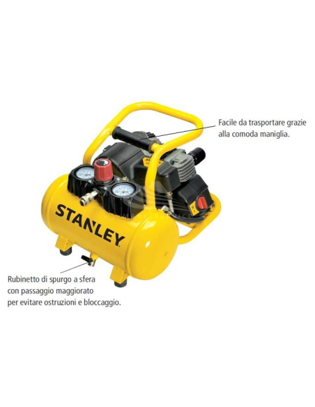 STANLEY COMPRESSORE HY 227/10/5