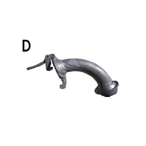 IDROFOGLIA CURVA 90° ZINCATA
