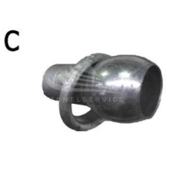 IDROFOGLIA TUBO 4 METRI IN PVC DIAMETRO 10'' TIPO A
