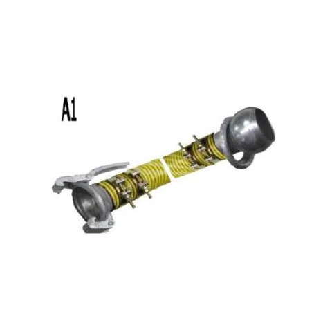 IDROFOGLIA TUBO 4 METRI IN PVC CON GIUNTI MASCHIO E FEMMINA