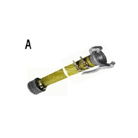 IDROFOGLIA TUBO 4 METRI IN PVC DIAMETRO 10'' TIPO A