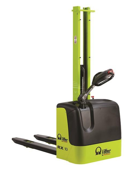 PRAMAC RX10/16 PLUS - Carrello elevatore elettrico con batterie plus e alzata libera di 1510 mm