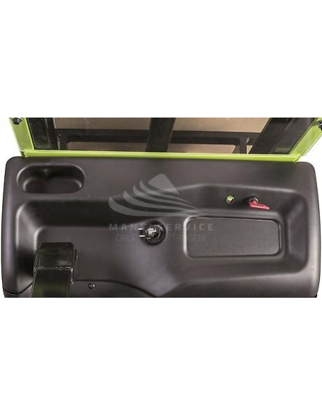 PRAMAC GX12/25 BASIC - Strong ABS cover with storage compartments on top