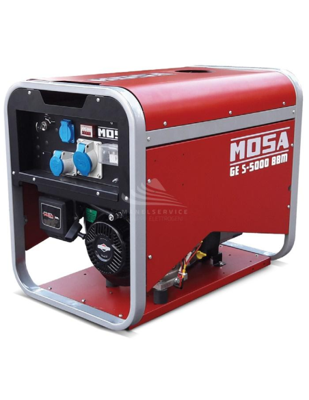 MOSA GE S-5000 BBM, AVR - Portable and covered generator with single-phase power 3.6 KW