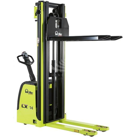 PRAMAC LIFTER ELECTRIC STACKER LX14/45 TRIPLEX FREE LIFT