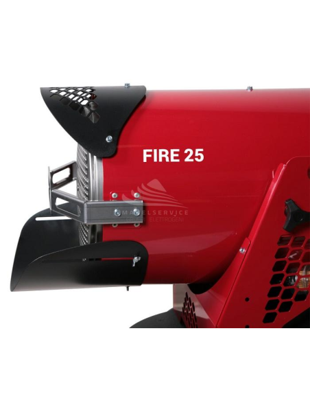BM2 GENERATORE DI ARIA CALDA FIRE - Protezione inferiore estensibile