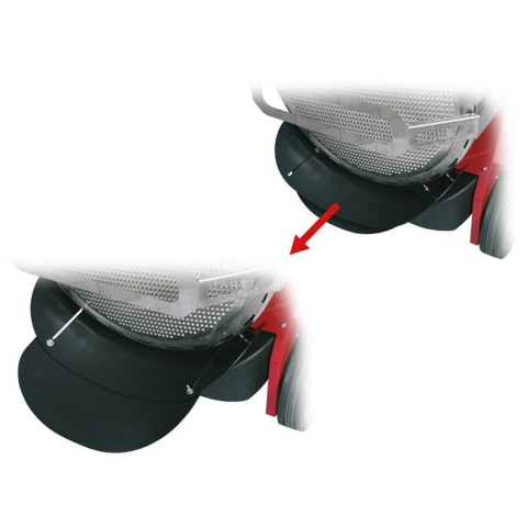 BM2 FORCED AIR SPACE HEATERS FIRE - Lower protection sliding shield