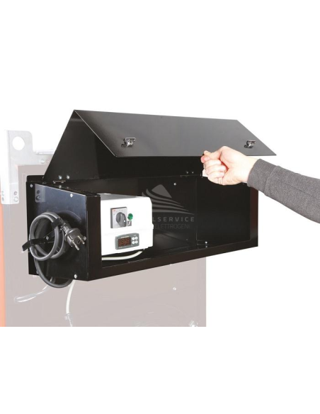 BM2 GENERATORE DI ARIA CALDA JUMBO - Quadro elettrico posteriore