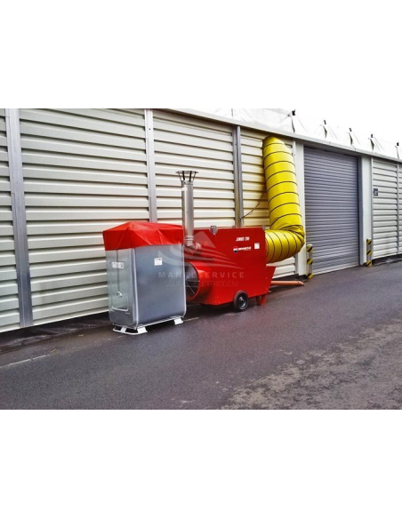 BM2 GENERATORE DI ARIA CALDA JUMBO - Applicazione