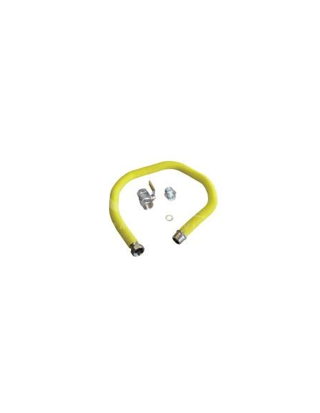 BM2 TUBO GAS BASSA PRESSIONE + VALVOLA CHIUSURA + RACCORDI COLLEGAMENTO