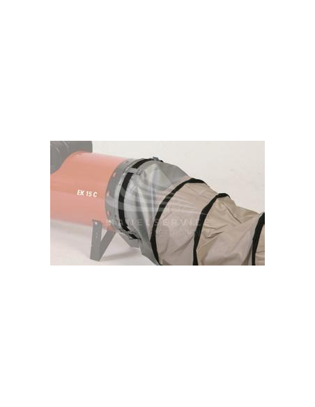 BM2 GUAINA FLESSIBILE IN PVC CON CINGHIA DI FISSAGGIO