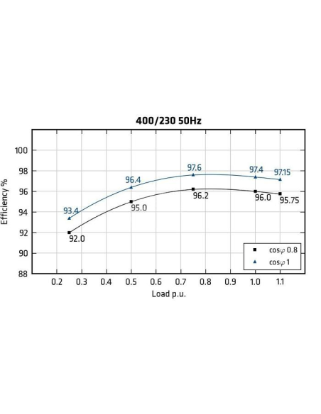 MECC ALTE ECO43-2L/4 - Efficiency
