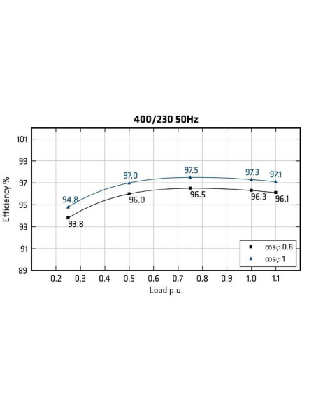 MECC ALTE ECO46-1.5S/4 - Efficiency