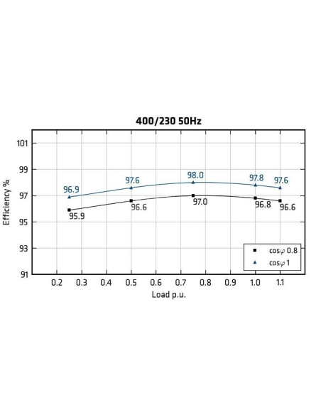 MECC ALTE ECO46-2L/4 - Efficiency