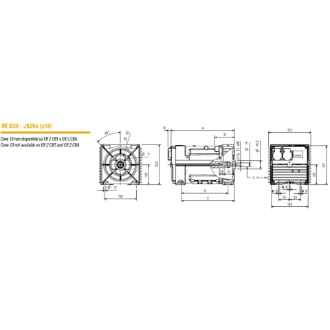 SINCRO SINGLE PHASE ALTERNATOR ER2