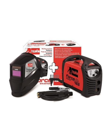 TELWIN FORCE 165 230V ACX + MASCHERA
