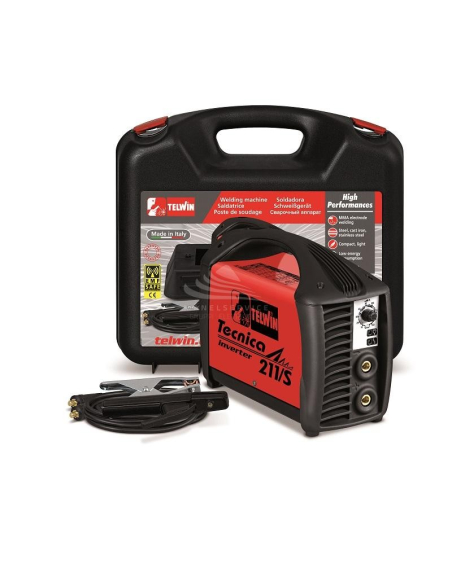 TELWIN TECNICA 211/S 230V ACX PLASTIC CARRY CASE