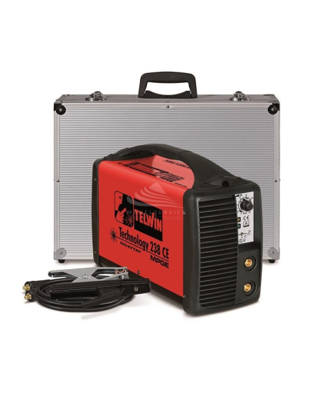 TELWIN TECHNOLOGY 238 CE/MPGE 230V ACX VALIGETTA ALLUMINIO
