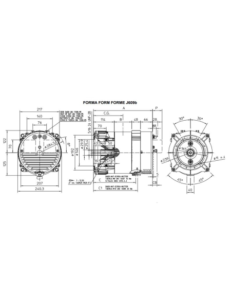 MECC ALTE S20W SINGLE PHASE ALTERNATOR CAPACITOR