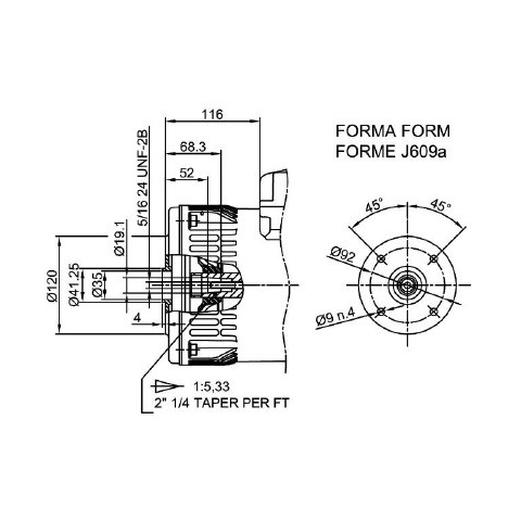 LINZ E1C10M I Single-phase alternator 110/220V 8.5 kVA 60 Hz Brushless
