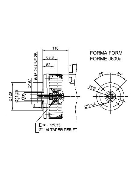 LINZ E1C10M I Alternatore Monofase 110/220V 8.5 kVA 60 Hz senza spazzole