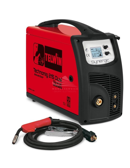 TELWIN TECHNOMIG 215 DUAL SYNERGIC 230V