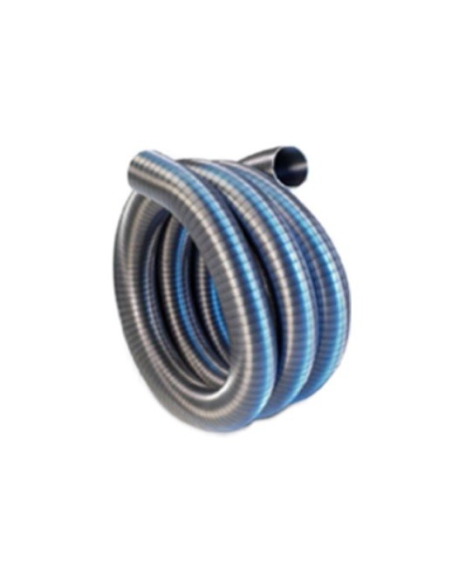 TUBO-MARMITTA FLESSIBILE INOX DOPPIA AGGRAFFATURA D.  65 mm