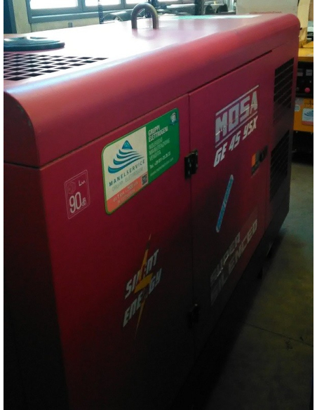MOSA GE 45 YSX EAS Gruppo Elettrogeno USATO REVISIONATO Monofase/Trifase