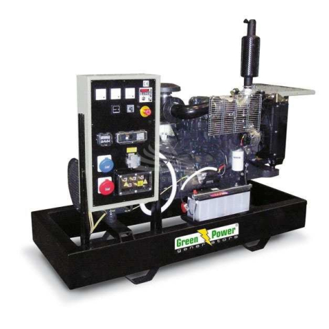 GREEN POWER GP33A/P-N OPEN WITH COMPOUND-LINZ ALTERNATOR (MANUAL CONTROL UNIT)