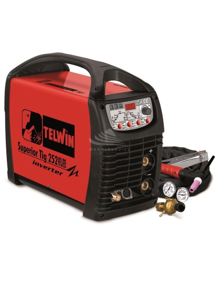 TELWIN SUPERIOR TIG 252 AC/DC HF/LIFT VRD 400V