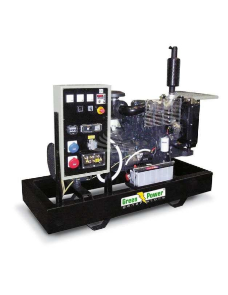 GREEN POWER GP33A/P-N OPEN WITH COMPOUND-LINZ ALTERNATOR (MANUAL CONTROL UNIT)