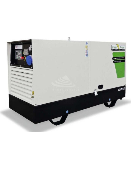 GREEN POWER GP30SH/KW SILENZIATO CON ALTERNATORE COMPOUND-LINZ (CENTRALINA MANUALE)