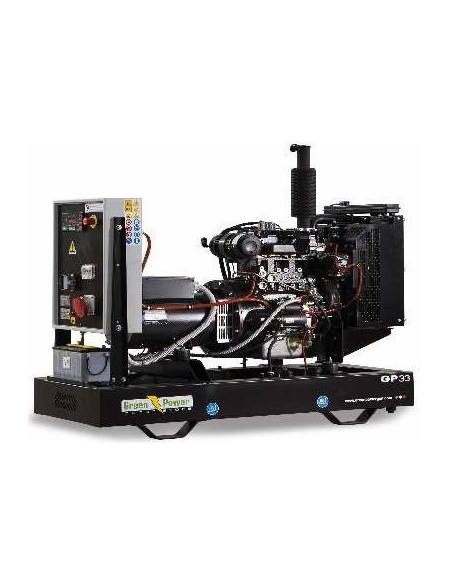 GREEN POWER GP33A/I-N OPEN WITH COMPOUND-LINZ ALTERNATOR (MANUAL CONTROL UNIT)
