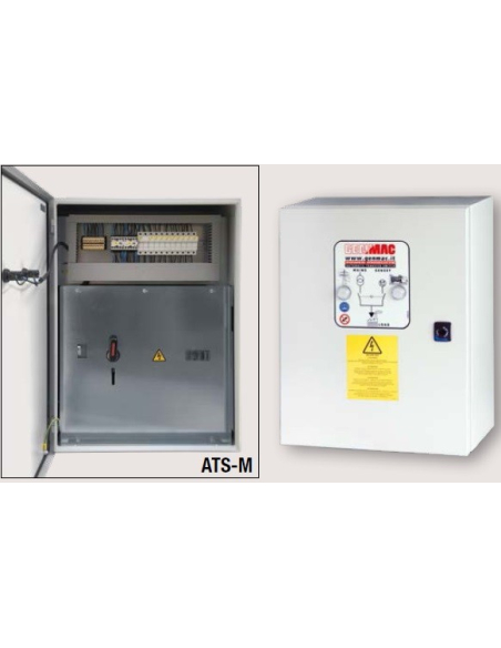 GENMAC QUADRO DI COMMUTAZIONE ATS-M 4P 50/60Hz Trifase 380..400V 200A
