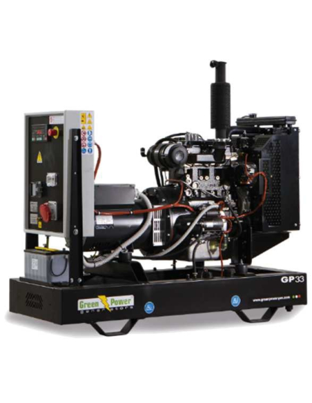 GREEN POWER GP84A/D APERTO CON ALTERNATORE AVR-LINZ (CENTRALINA MANUALE)