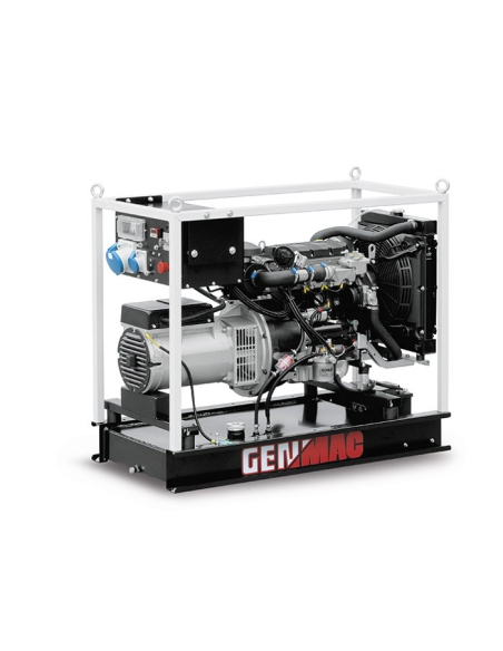 GENMAC Minicage G10PEO Gruppo Elettrogeno 9.9 KVA 7.9 KW Aperto AVR