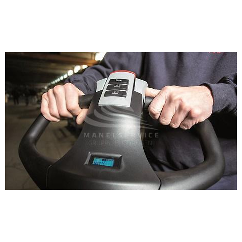 PRAMAC GX12/42 EVO AGM - Electric stacker EVO version with a normal free lifting of 80 mm