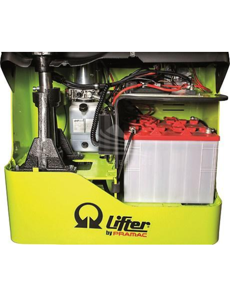 PRAMAC GX12/42 EVO AGM - Electric stacker EVO version with a normal free lifting of 80 mm