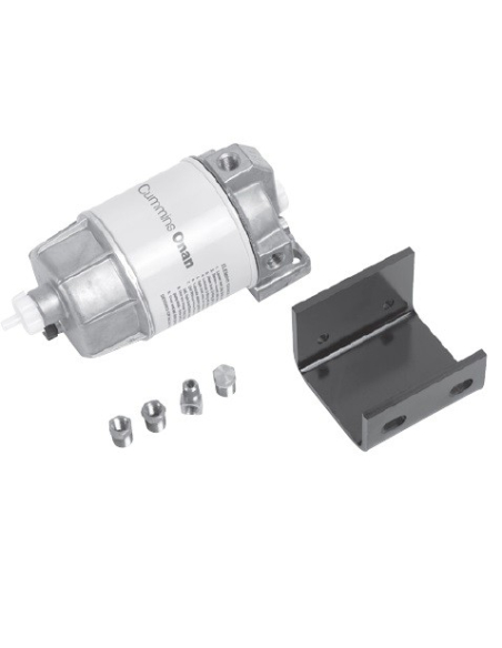 CUMMINS ONAN A026M935 Remote Fuel/Water Separator, 30 Micron