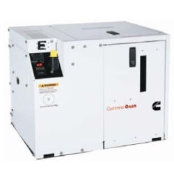 CUMMINS ONAN MDKBH QUIET DIESEL MARINE  GENERATOR SET 4 KW AVR