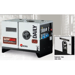GENMAC Daily-GAS RG4700RS LPG Gruppo Elettrogeno Monofase 5.9 KVA 5.2 KW AVR