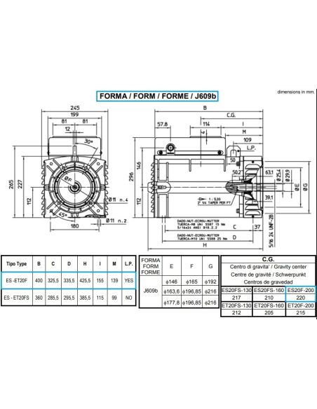 MECC ALTE ES20F-200 SINGLE PHASE ALTERNATOR 11 KVA AVR