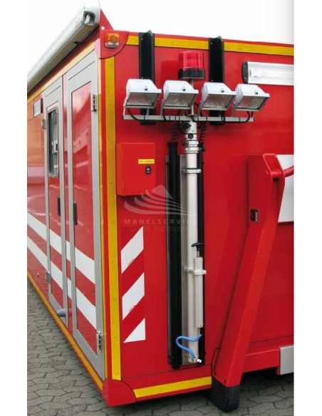 TF32 TORRE FARO 2x100W LED - COLONNA PRIMO 4 SFILI