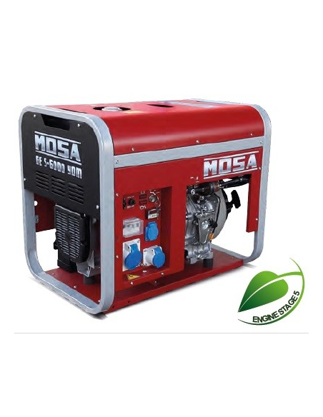MOSA GE S-6000 YDM ELECTRIC STARTER STAGE 5