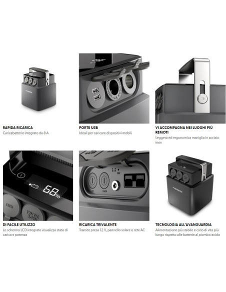 DOMETIC PLB40 BATTERIA PORTATILE AL LITIO